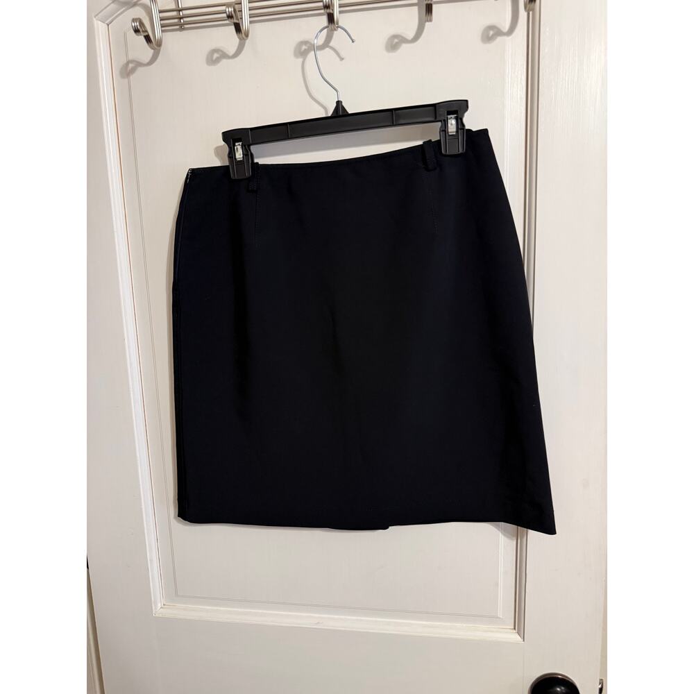 PRADA Bergdorf Goodman Black Career Skirt SIZE 6 DESIGNER SKIRT